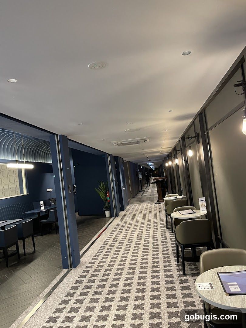 Restaurant Hallway