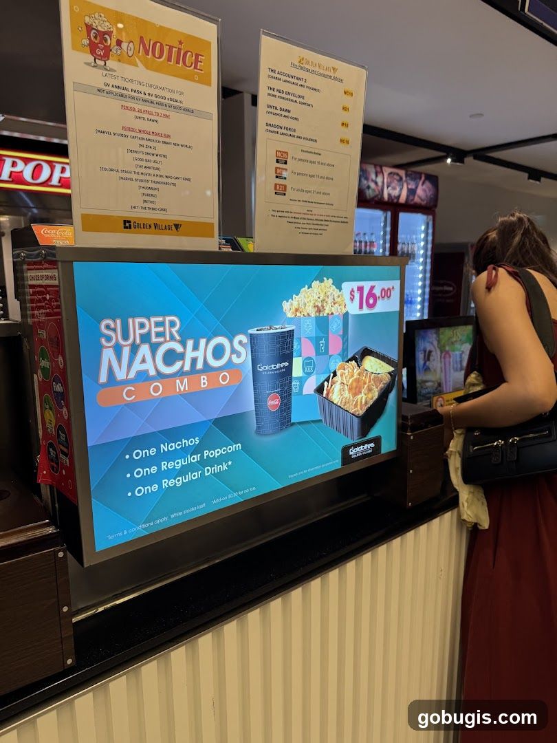 Movie Theater Concession Stand