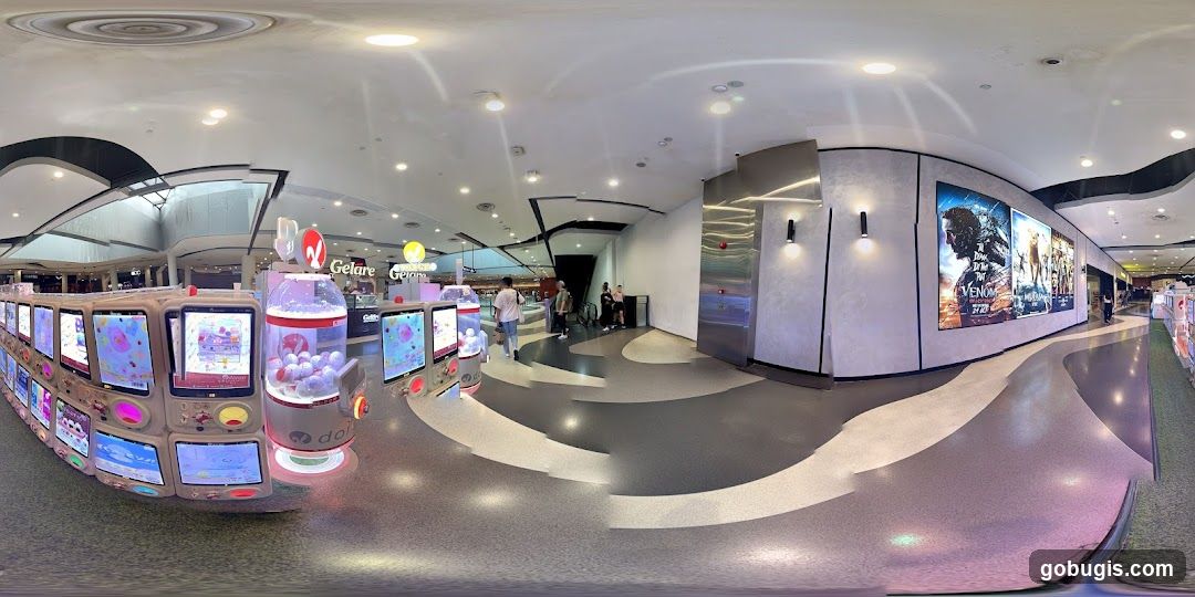 Amusement Arcade and Cinema Lobby