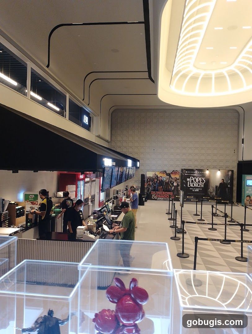 Cinema Concession Stand and Lobby