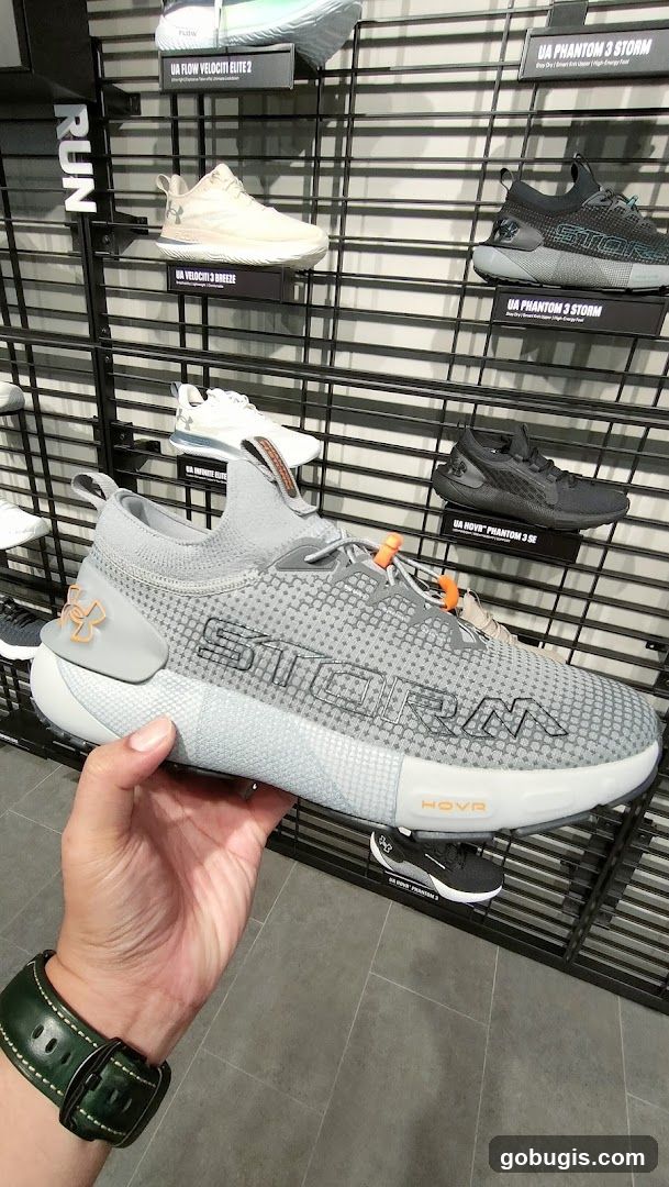 Athletic Shoes Display