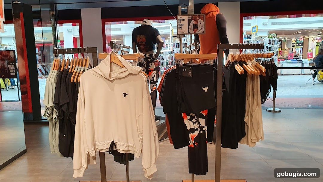 Athletic Apparel Display