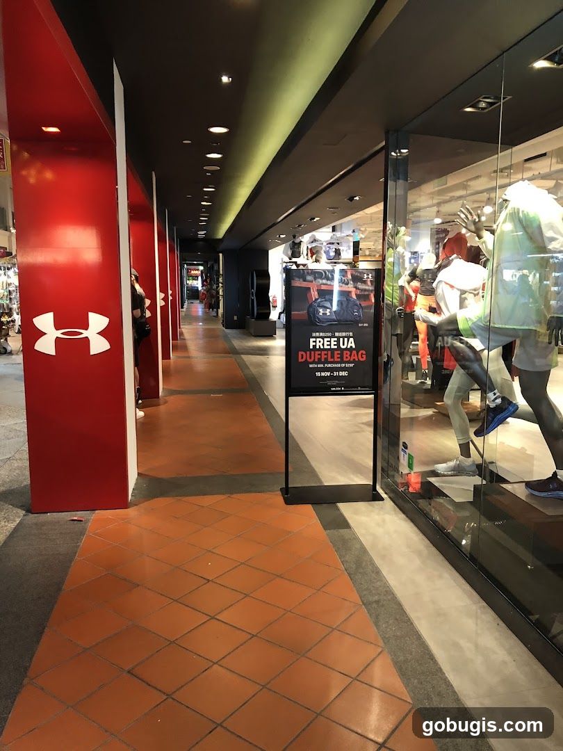 Under Armour Store Promotion