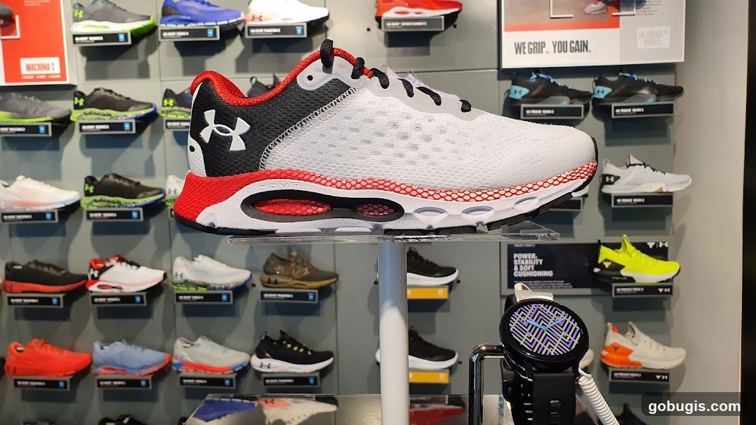 Under Armour Shoes Display