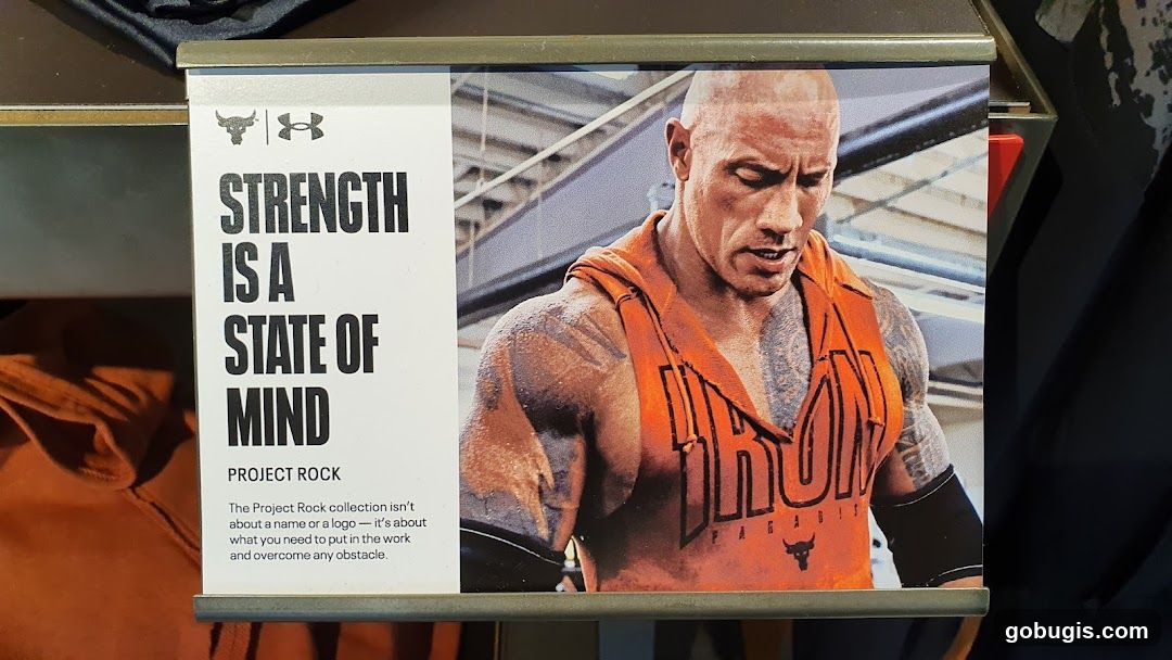 Project Rock Advertisement