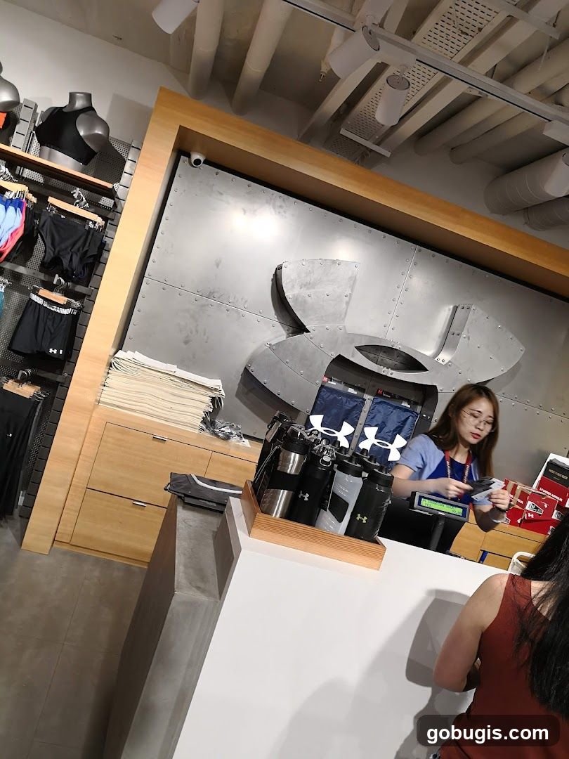 Under Armour Store Interior