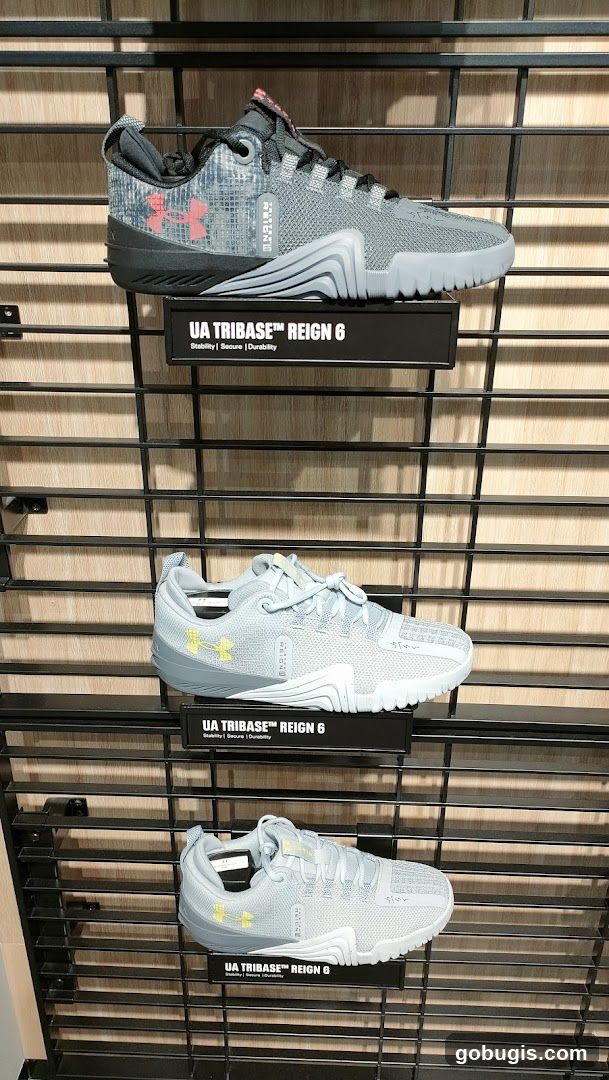 Under Armour Shoes Display