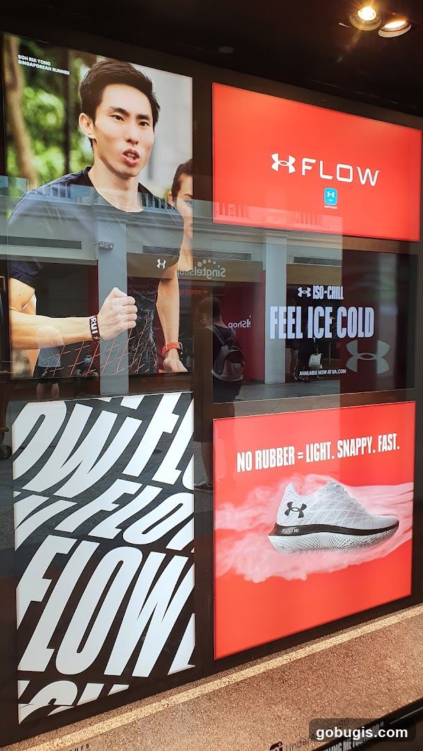 Under Armour Storefront Display