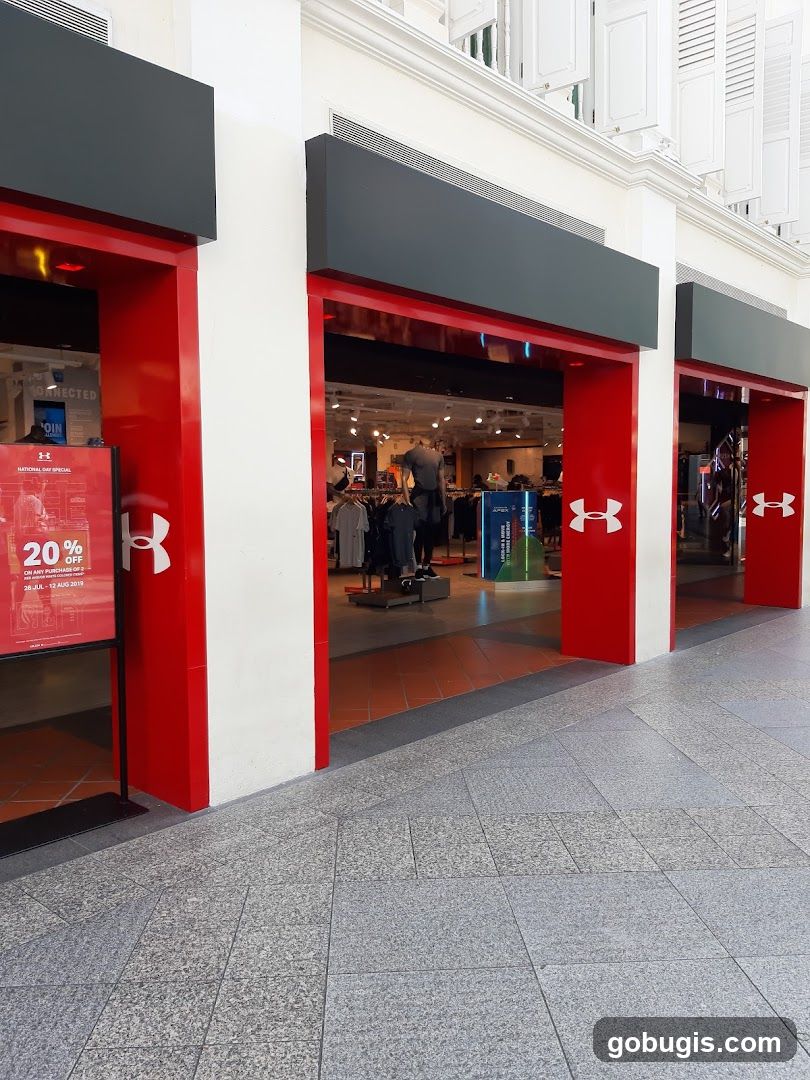 Under Armour Store Entrance