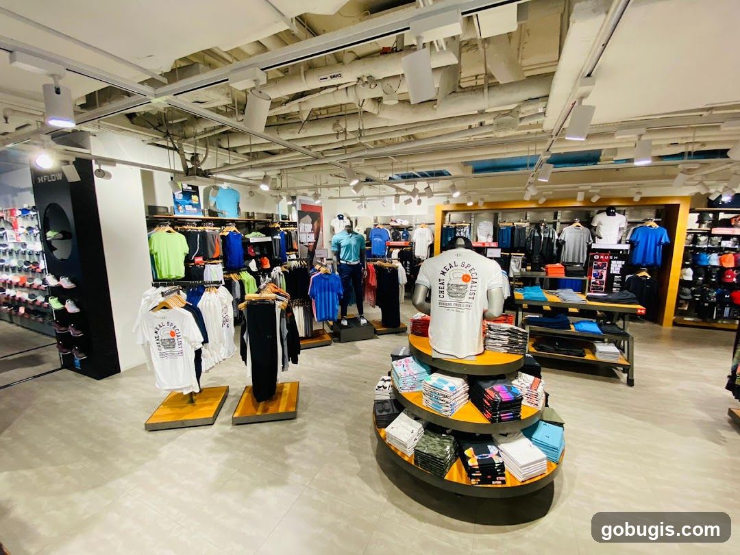Sportswear Store Interior