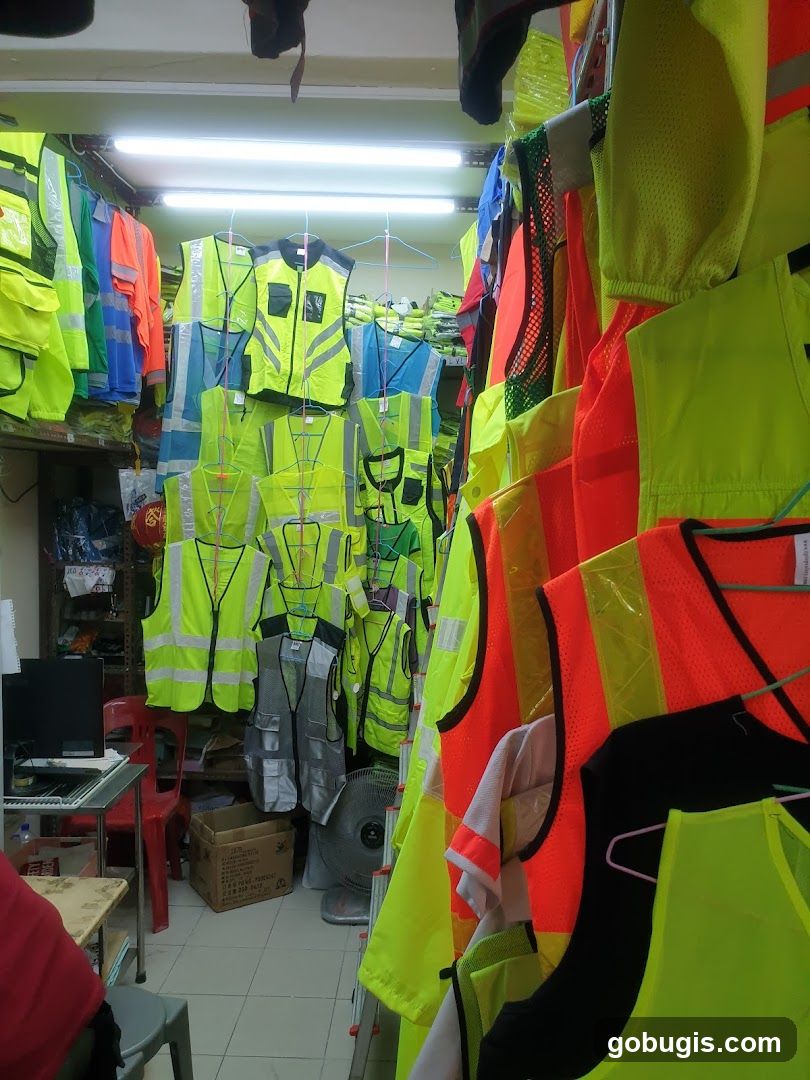 Safety Vests Display