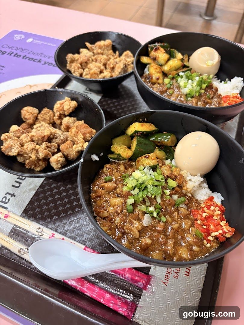 Taiwanese Braised Pork Rice Bowls
