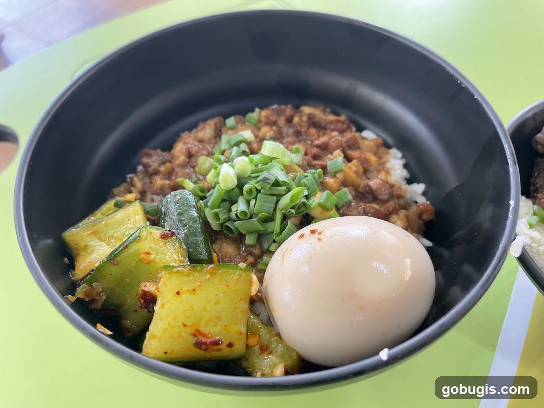 Braised Pork Rice Bowl