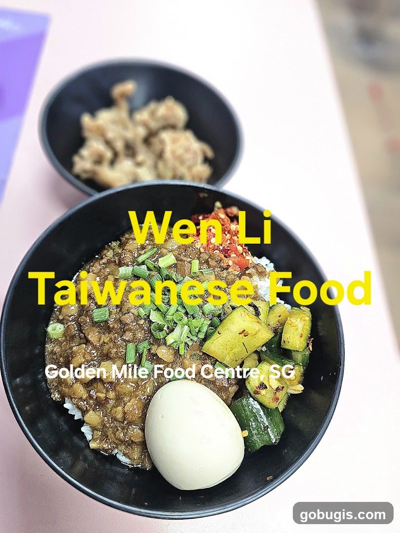 Taiwanese Food Bowl