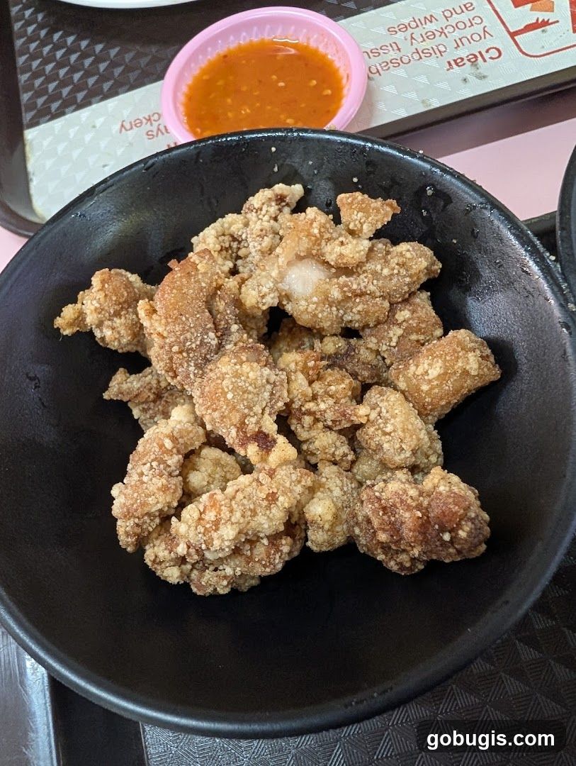 Fried Chicken Bites with Dipping Sauce
