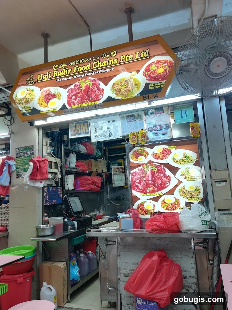 Food Stall Display