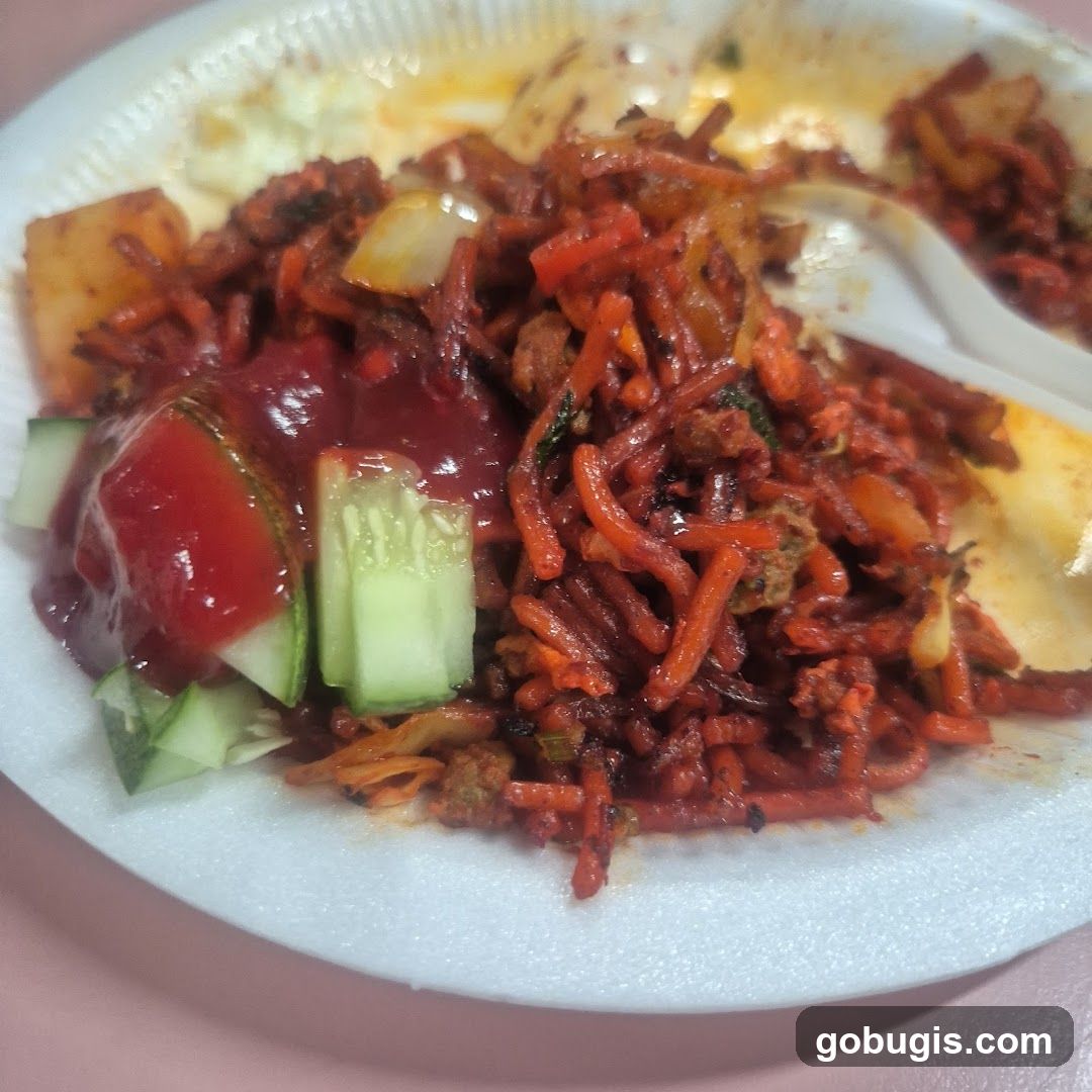 Nasi Lemak with Fried Chicken