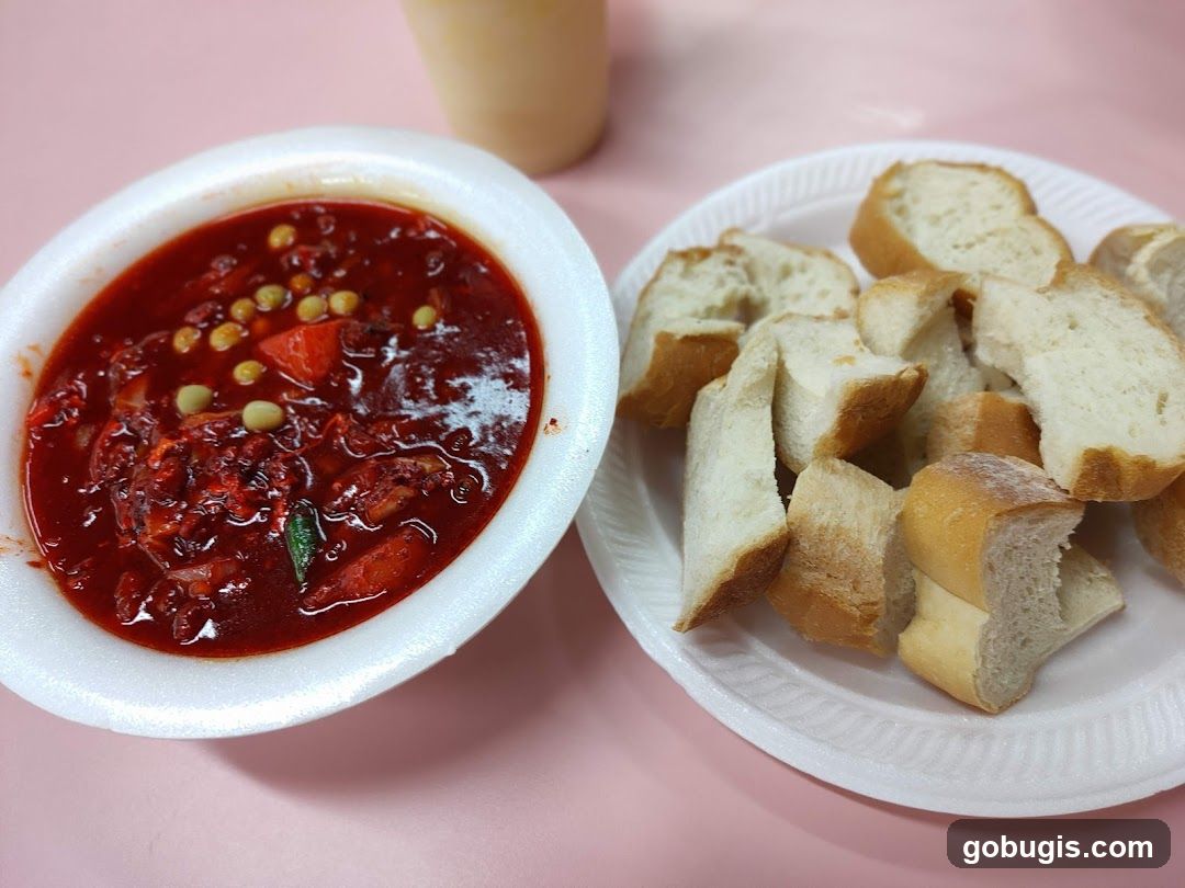 Spicy Stew with Bread