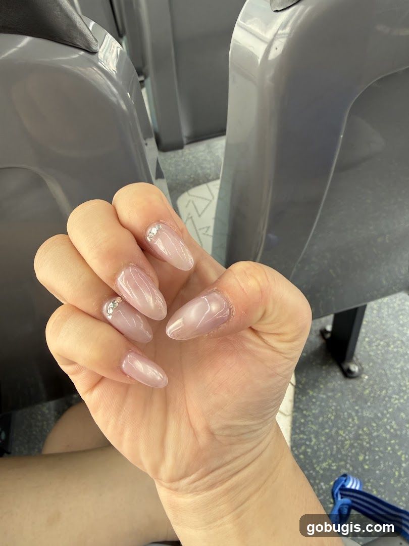 Nails with Gems