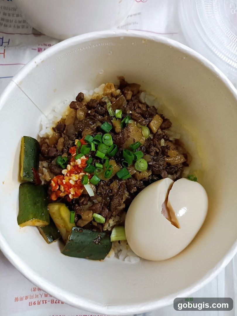 Braised Pork Rice Bowl