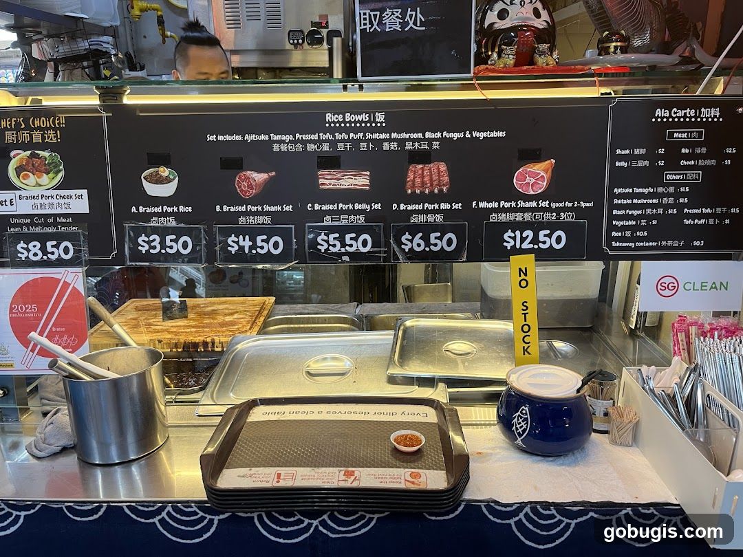 Food Stall Menu