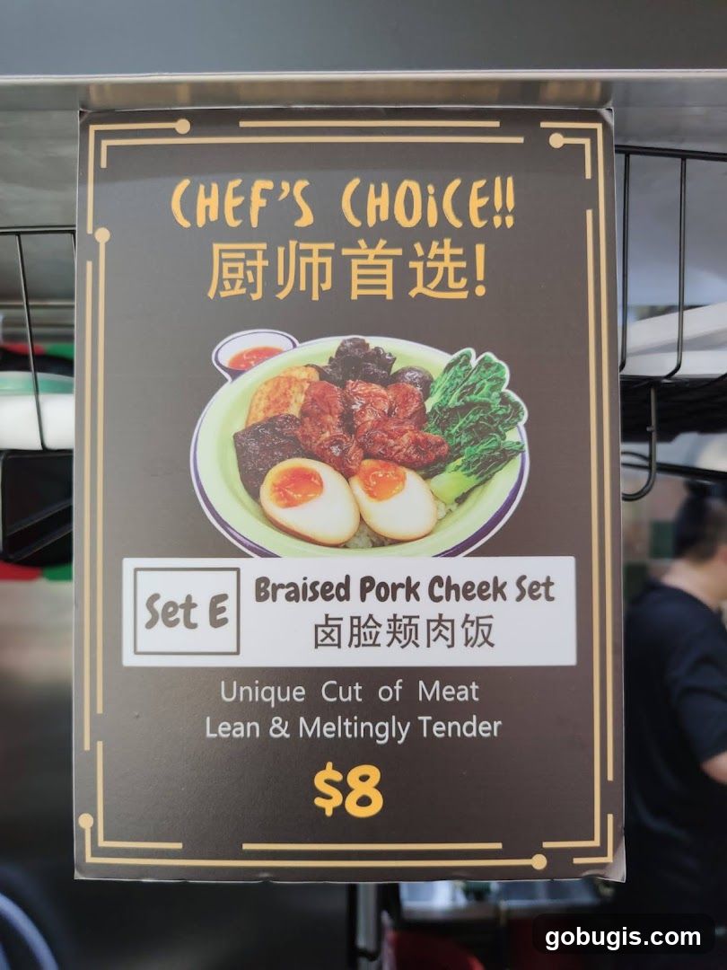 Chef's Choice Braised Pork Cheek Set
