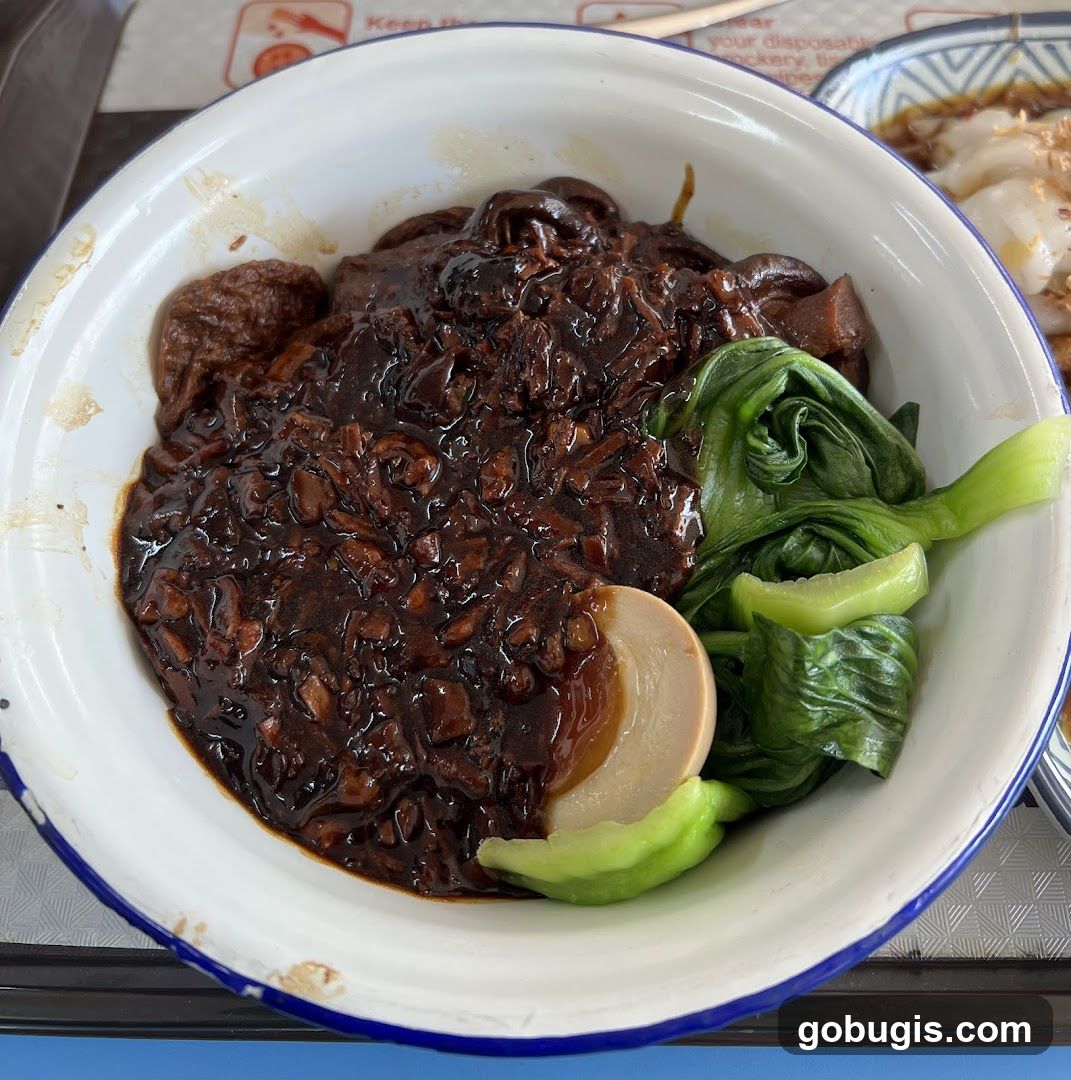 Braised Pork Rice with Egg and Greens