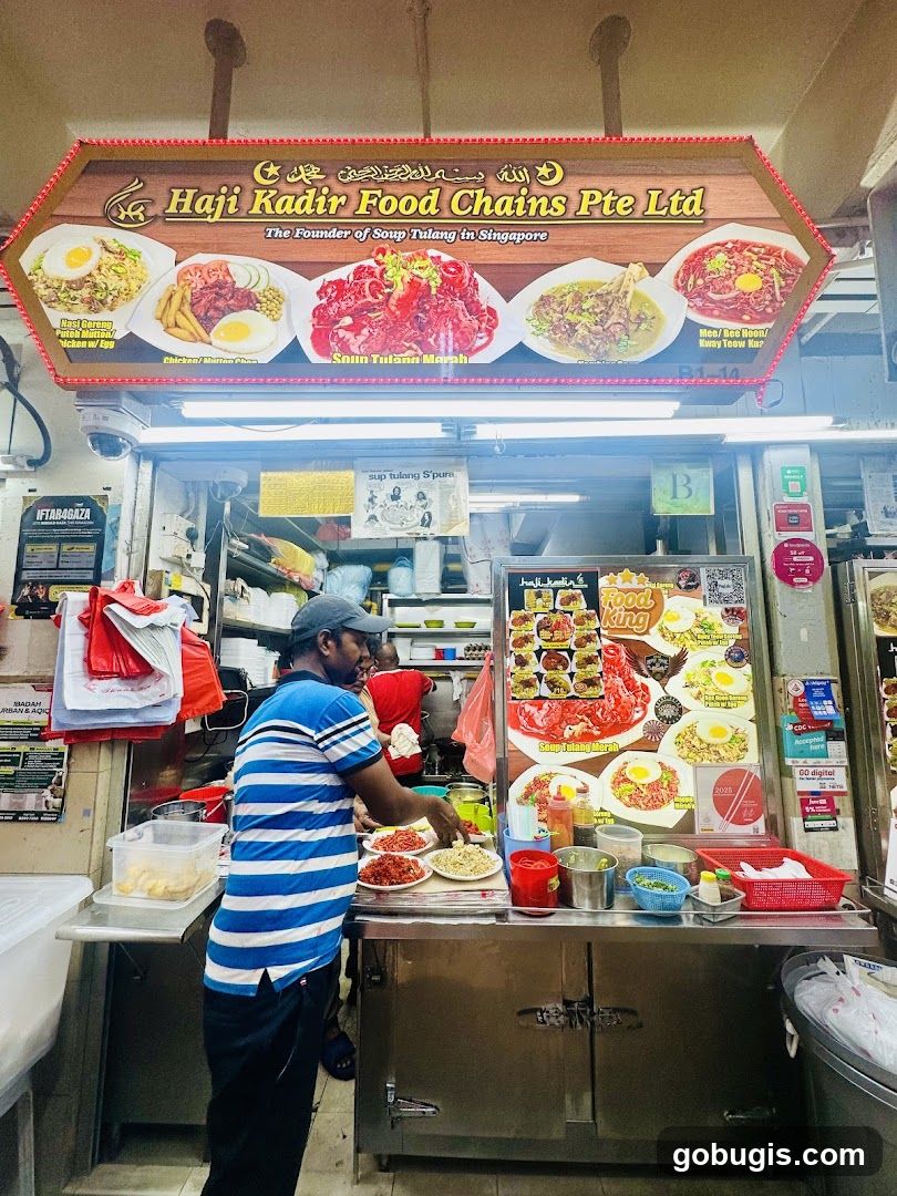 Haji Kadir Food Chains Pte Ltd Stall