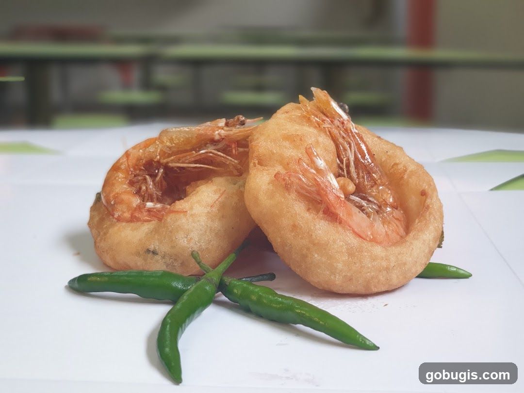 Fried Shrimp Fritters with Chili Peppers