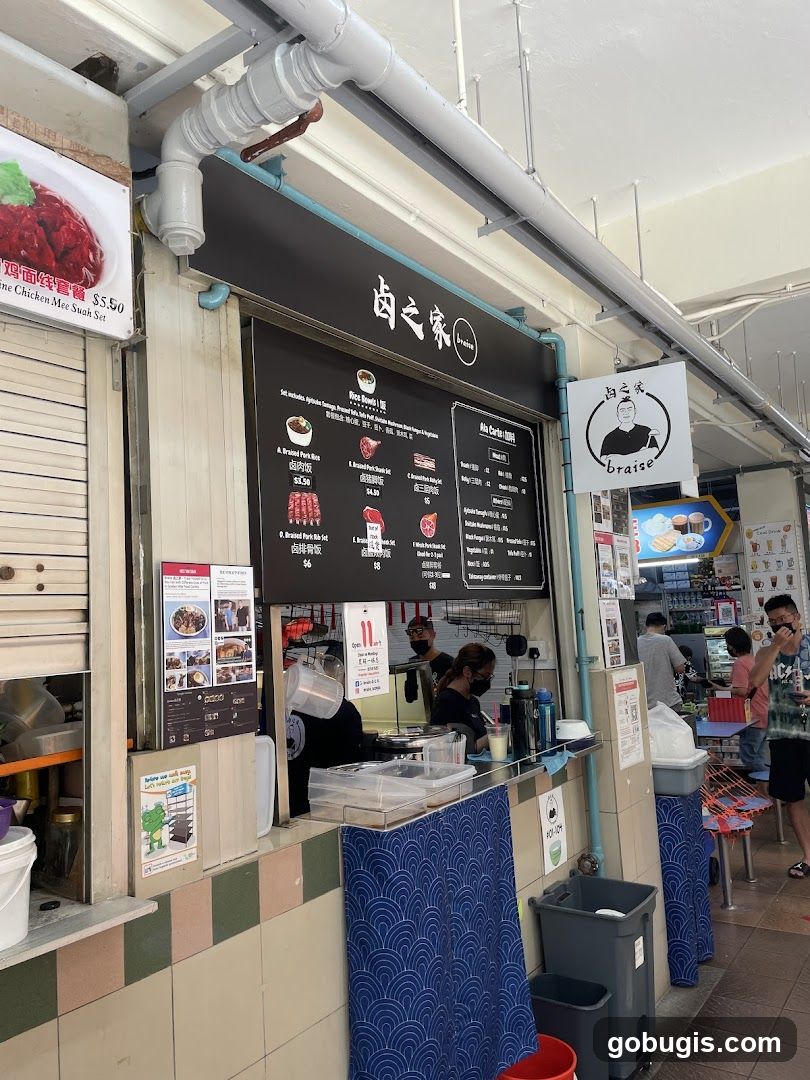 Food Stall Menu