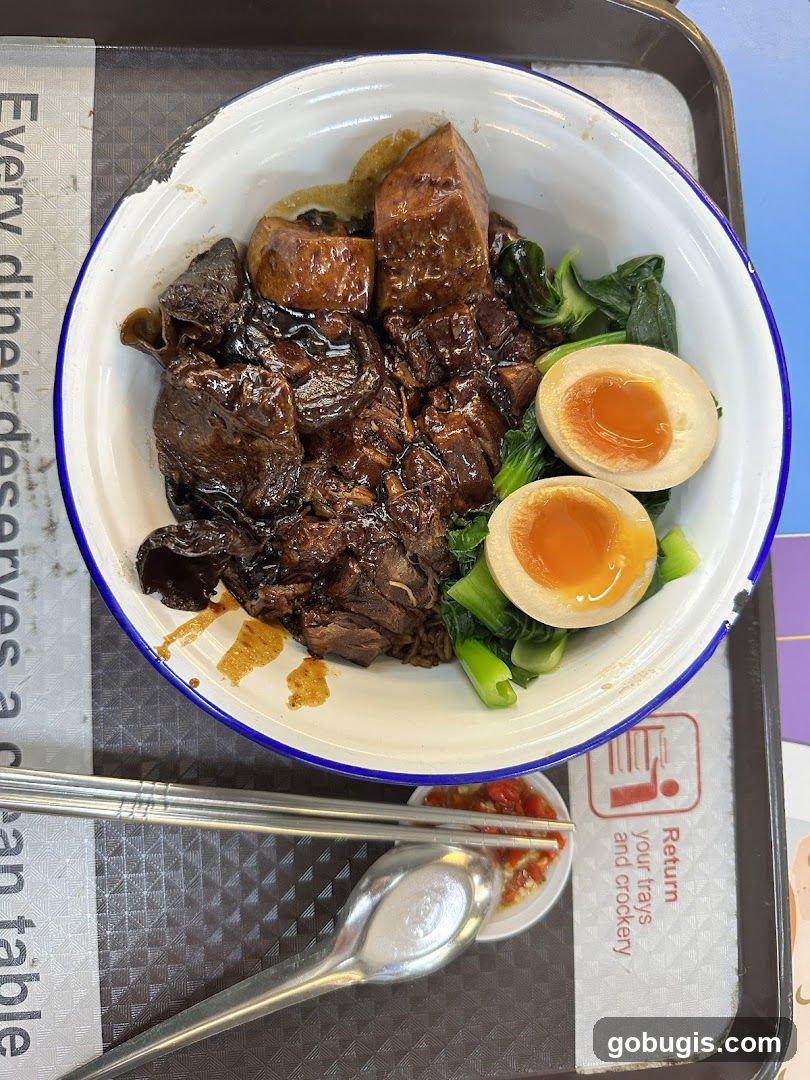 Braised Pork Rice with Egg