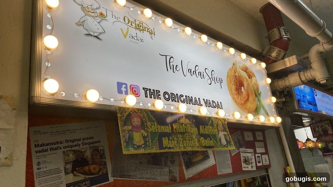 The Vadai Shop Signage