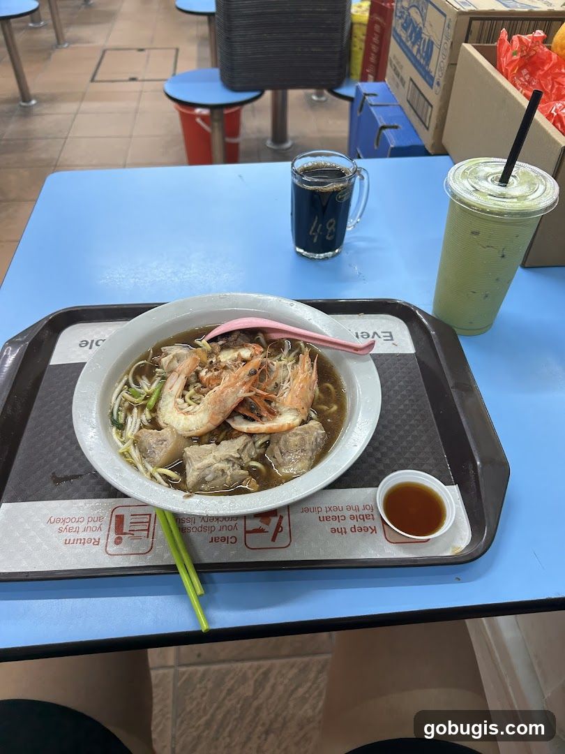 Food and Drinks on Table