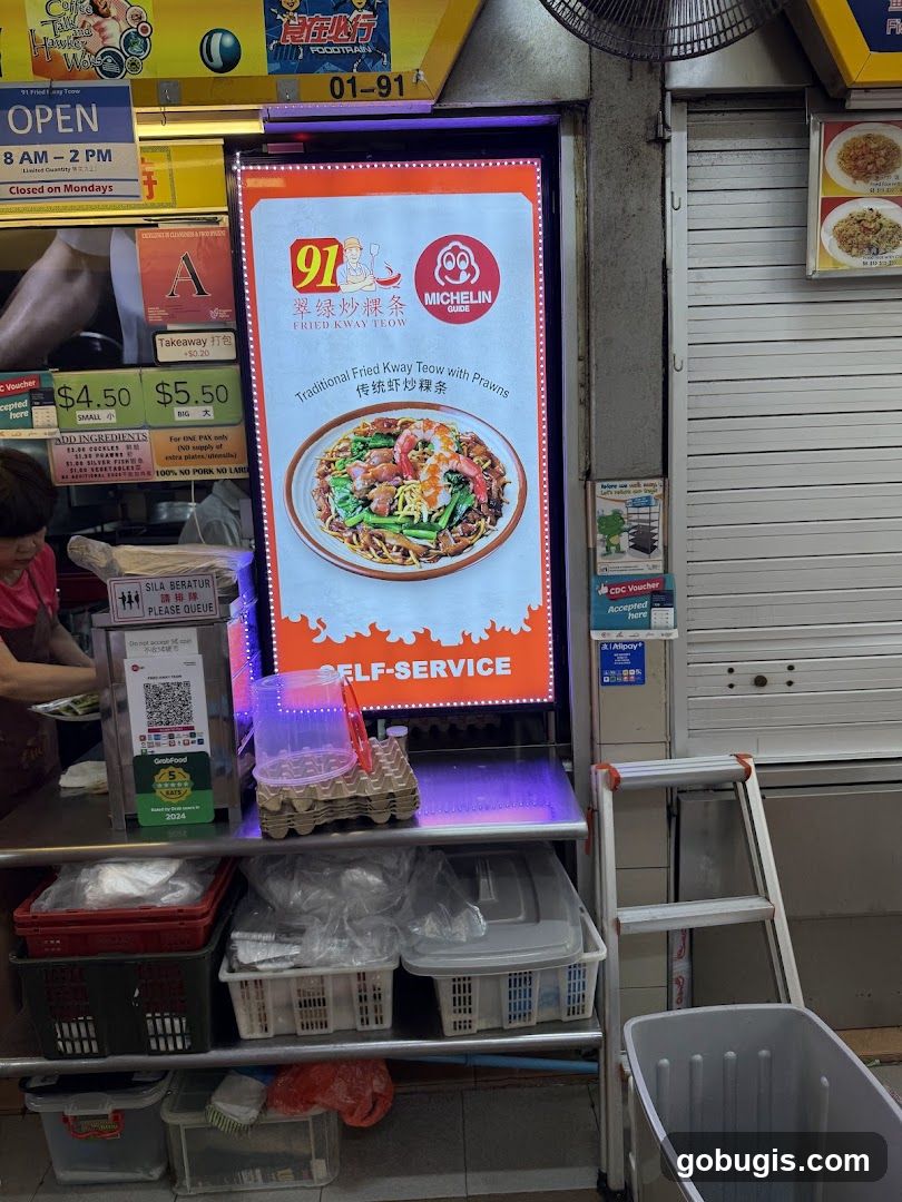 Fried Kway Teow Stall