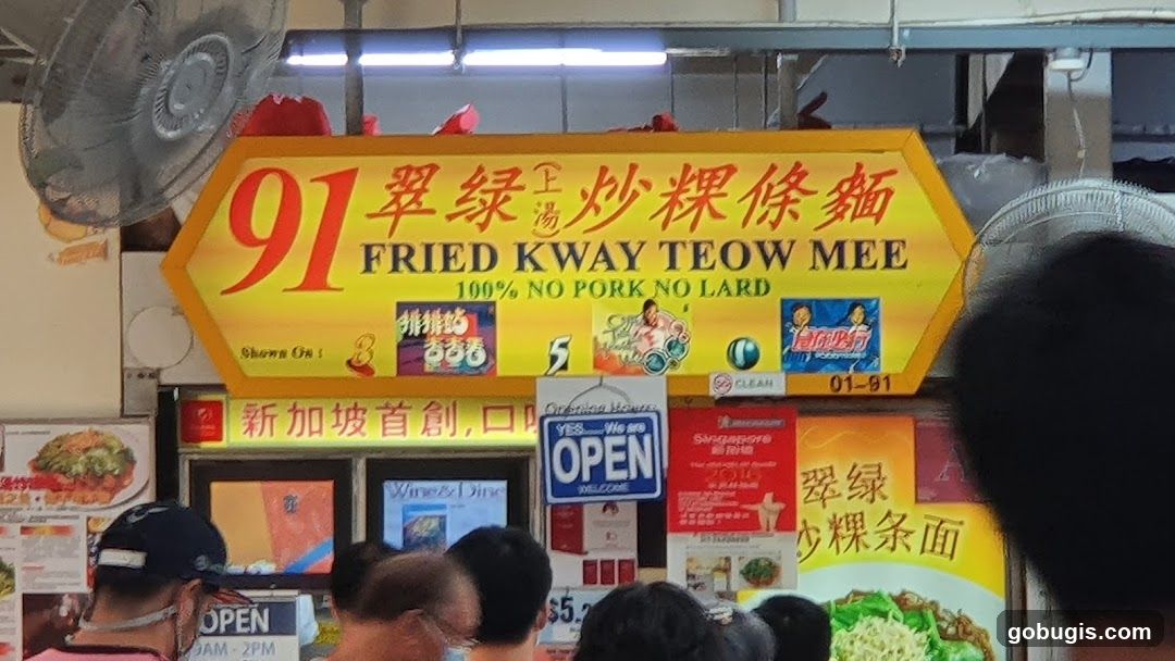 Fried Kway Teow Mee Stall
