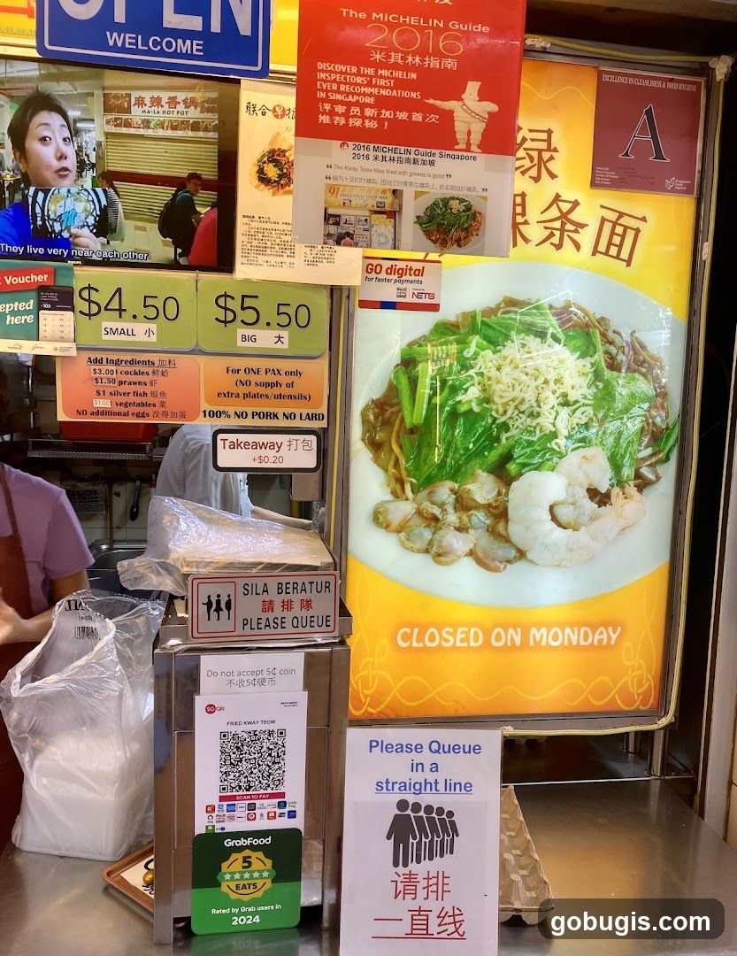 Food Stall Display