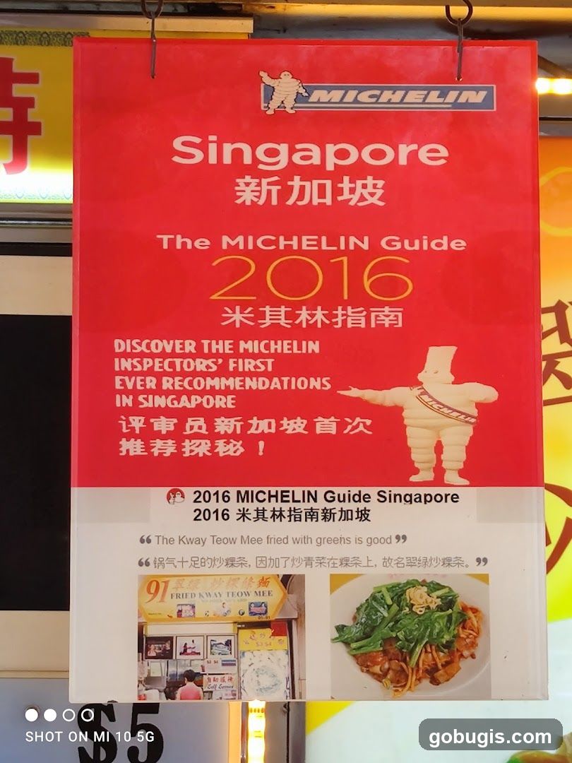 Michelin Guide Singapore 2016 Advertisement