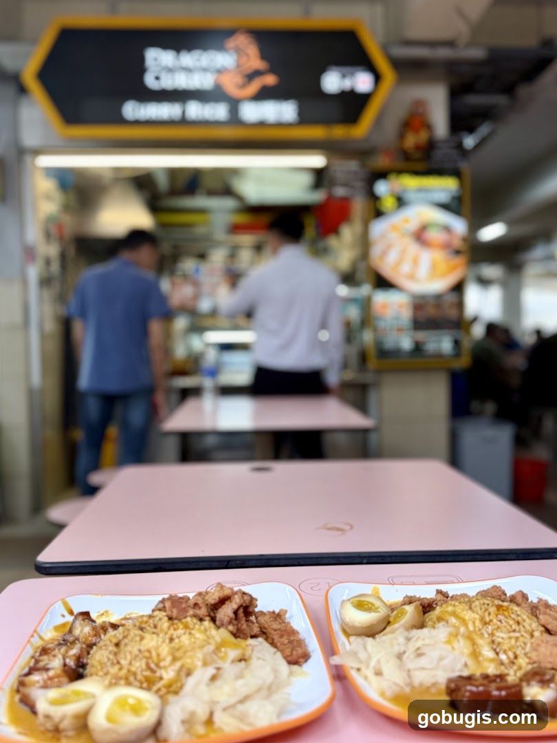 Dragon Curry Rice Stall