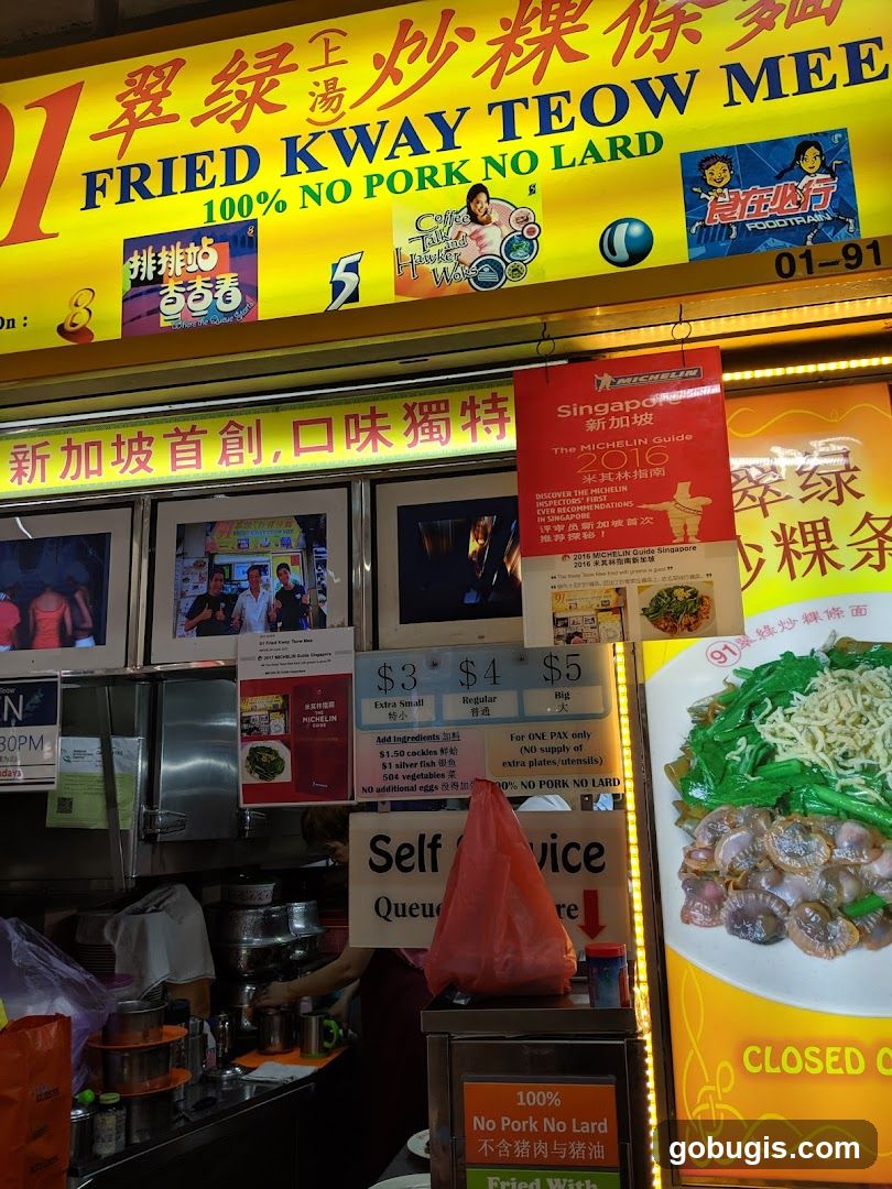 Fried Kway Teow Mee Stall