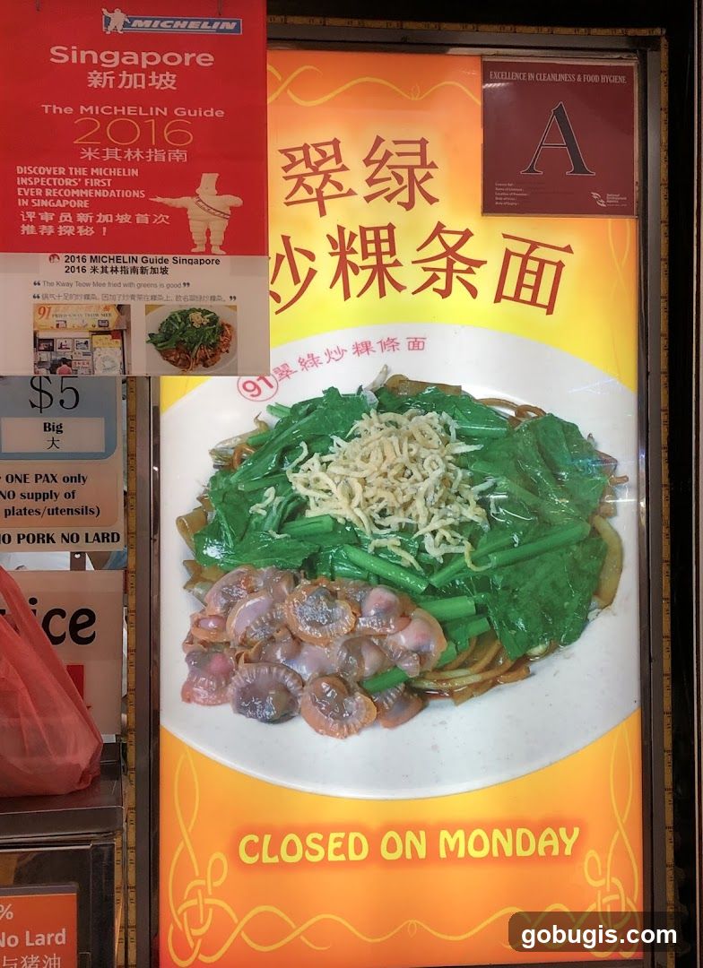 Michelin Guide Singapore 2016 Recommendation