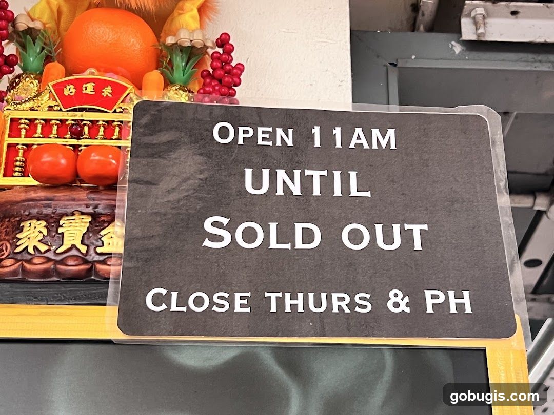 Business Hours Sign