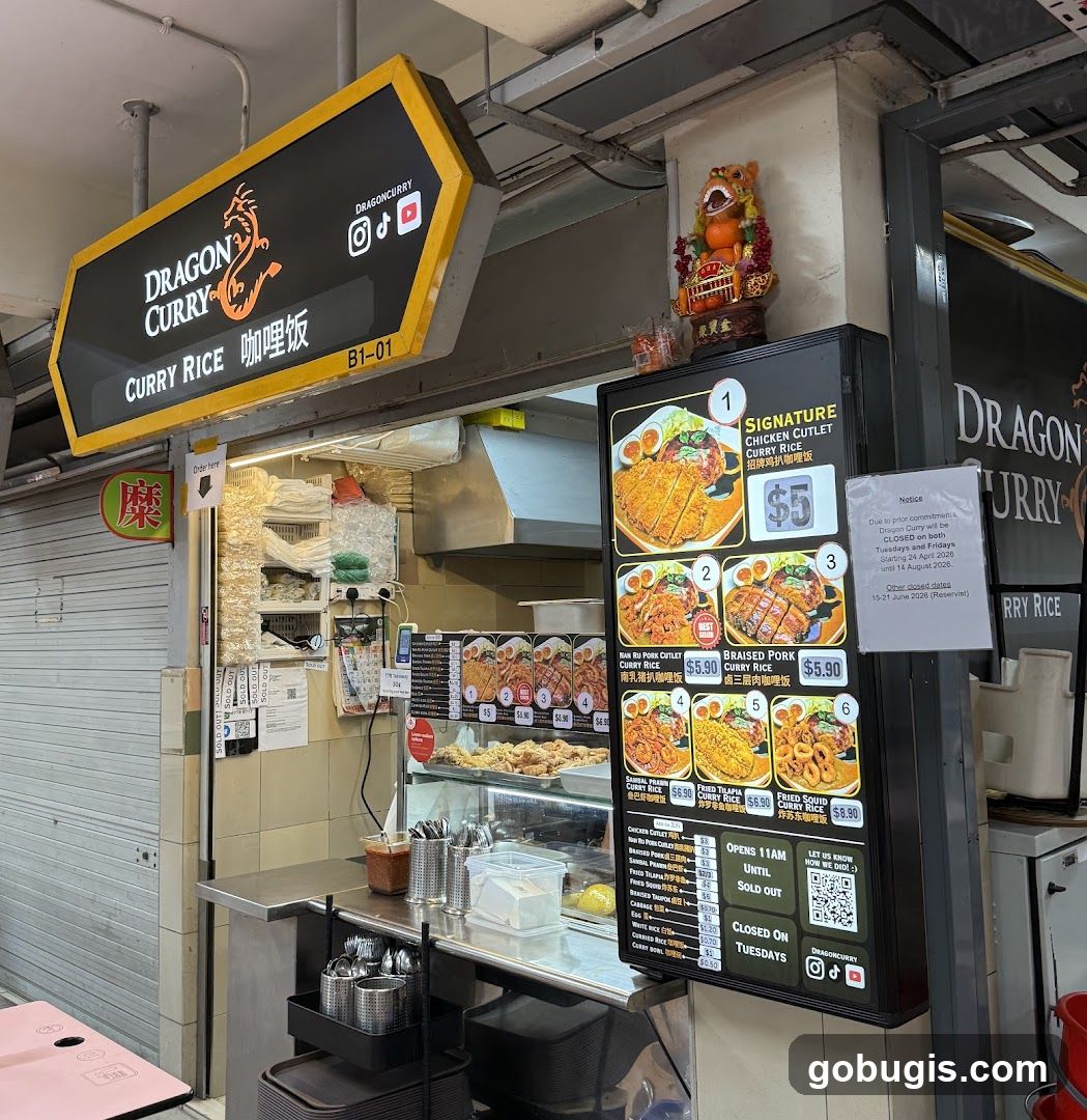 Dragon Curry Shop Front