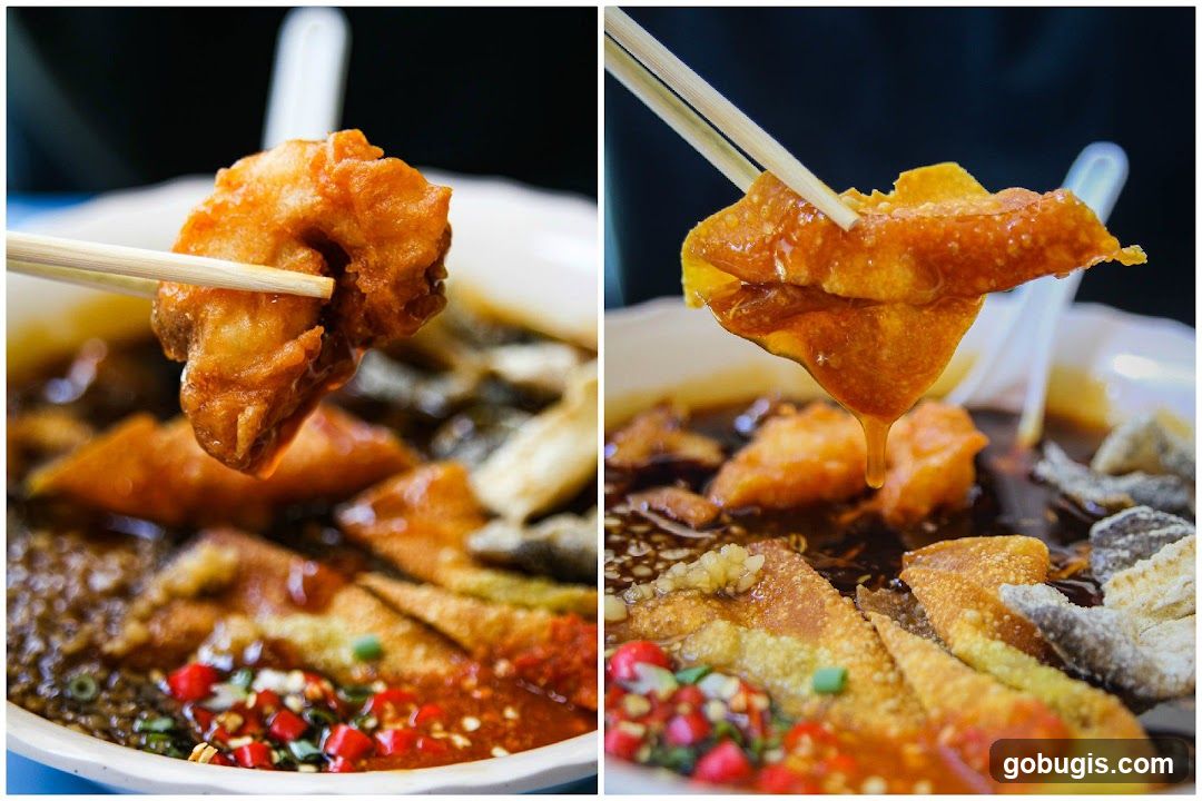 Fried Wontons and Fish