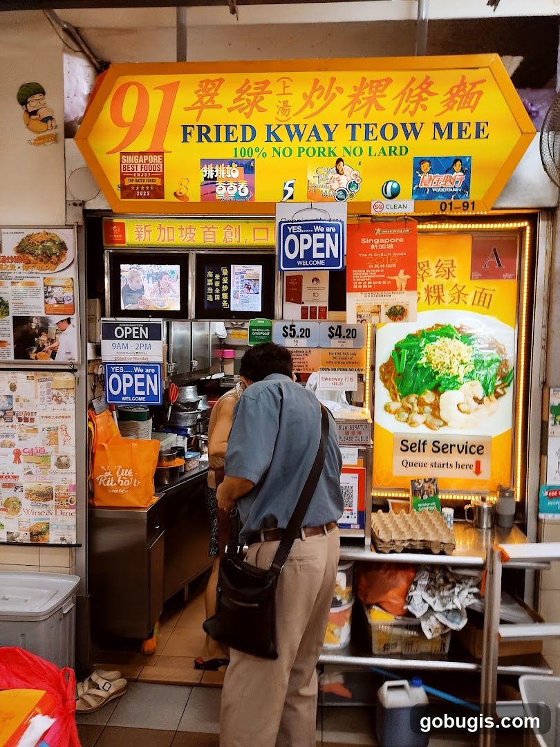 Fried Kway Teow Mee Stall