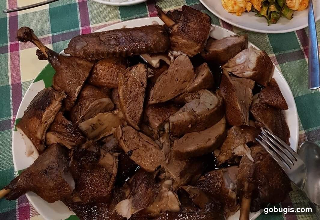 Platter of Roasted Duck