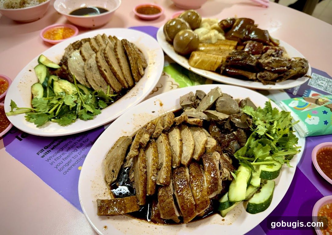 Braised Duck and Sides