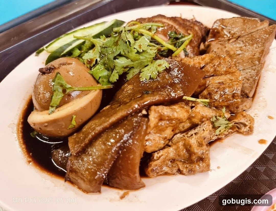 Braised Duck and Tofu Dish