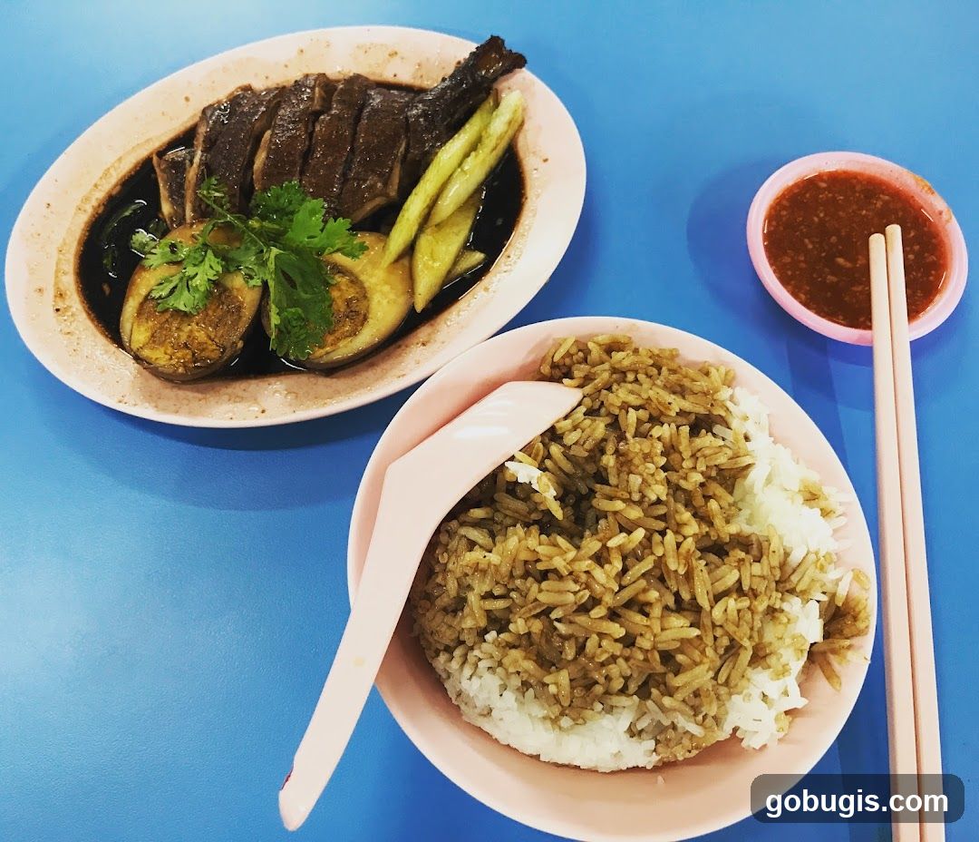 Braised Duck Rice