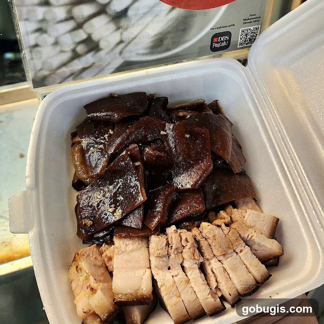 Roasted Pork Belly and Skin