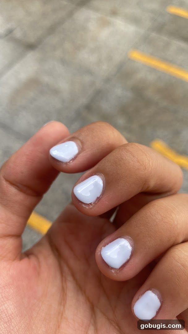 Light Blue Nails